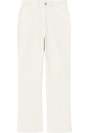 RE/DONE Pantalones capri acampanados