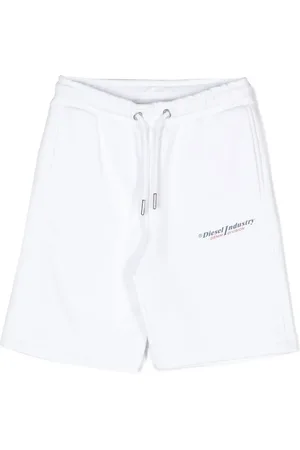 Diesel Shorts deportivos con logo estampado
