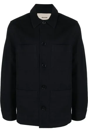Zadig & Voltaire Sobrecamisa con eslogan estampado