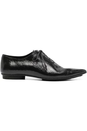 UMA WANG Zapatos con agujetas y diseño de dos tonos
