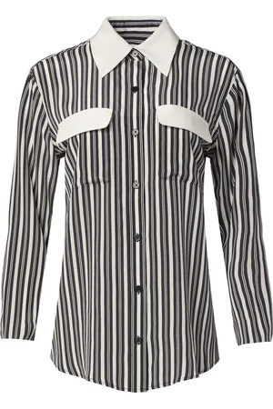 Equipment Camisa de seda a rayas