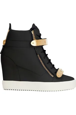 Giuseppe Zanotti Tenis Coby con cuña de 75mm
