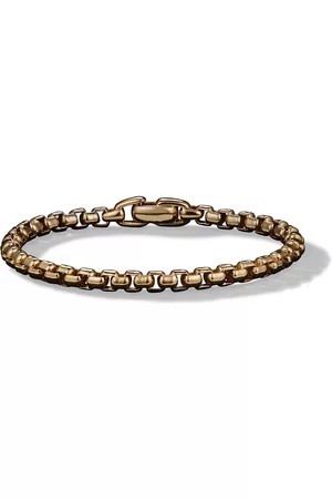 David Yurman Pulsera Box Chain en oro amarillo de 18kt de 5mm