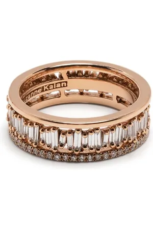 Suzanne Kalan Anillo Fireworks en oro rosa de 18kt con diamante
