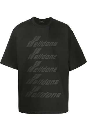 We11 Done Playera oversize con logo estampado