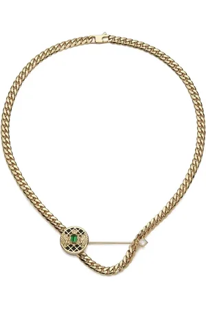 Balmain Collar Emblem en oro amarillo de 18kt
