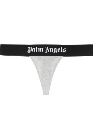 Palm Angels Tanga con ribete del logo