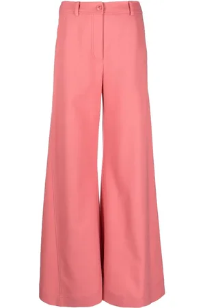 Moschino Pantalones acampanados con tiro alto