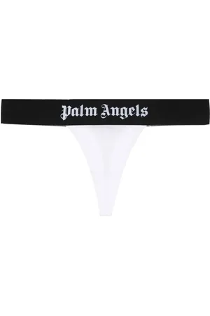 Palm Angels Tanga con ribete del logo