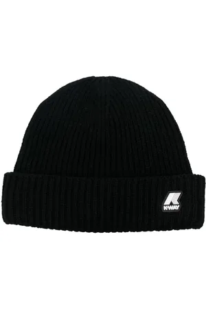 K-Way Gorro de canalé con parche del logo