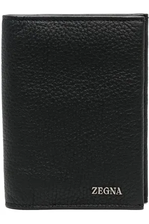 Ermenegildo Zegna Tarjetero con placa del logo