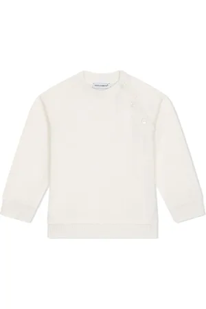 Dolce & Gabbana Sudadera con logo DG en jacquard