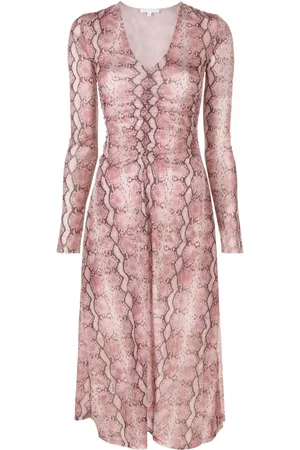 Patrizia Pepe Vestido midi Dreamy Python