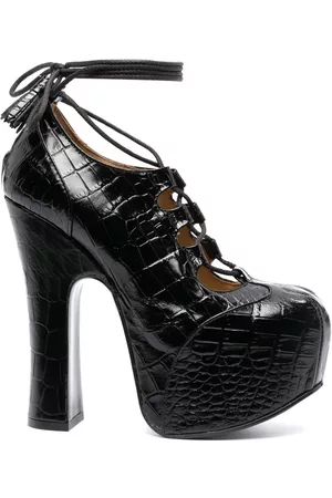 Vivienne Westwood Zapatillas con efecto de piel de cocodrilo y plataforma de 150mm