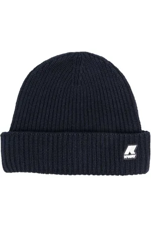 K-Way Gorro de canalé con parche del logo