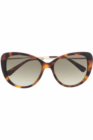 Longchamp Lentes de sol con efecto de carey