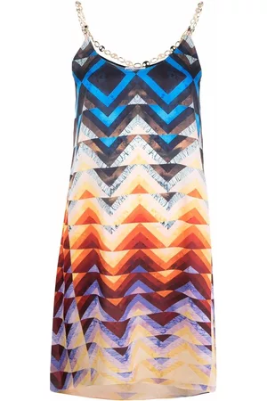 Paco rabanne Vestido con estampado geométrico