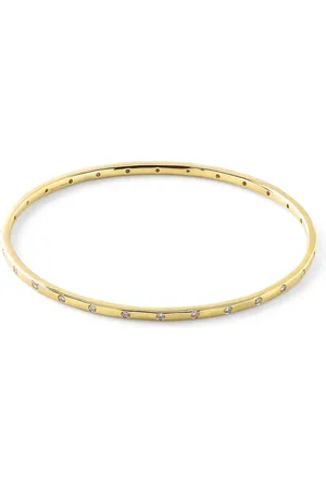 Ippolita Pulsera Stardust con 28 diamantes en oro amarillo 18 kt