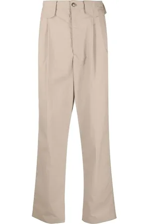 Nanushka Pantalones con tiro alto y pinzas