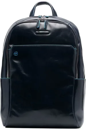 Piquadro Mochila con parche del logo