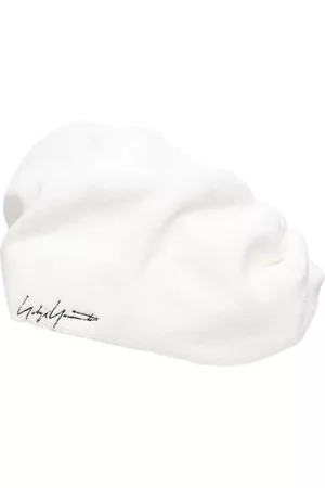 YOHJI YAMAMOTO Banda para el cabello con logo bordado