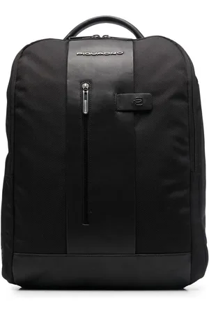 Piquadro Mochila con parche del logo