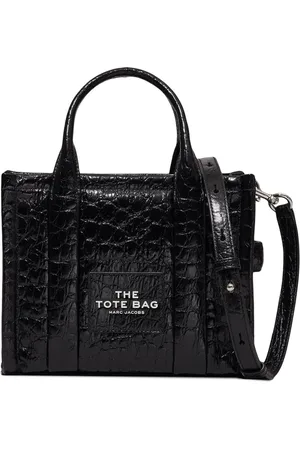 Marc Jacobs Bolsa The Croc-Embossed Tote pequeña