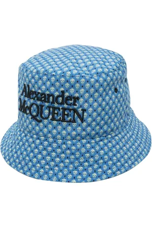 Alexander McQueen Gorro de pescador con estampado Skull