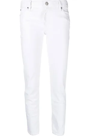 Dsquared2 Skinny jeans White Bull