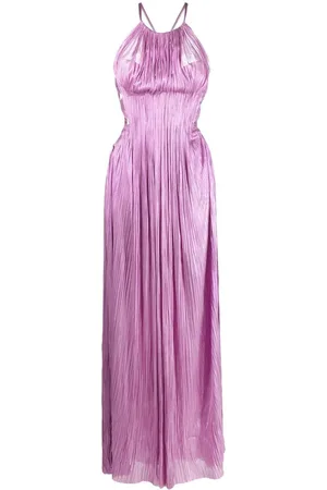 MARIA LUCIA HOHAN Vestido de fiesta Valeria con cuello halter