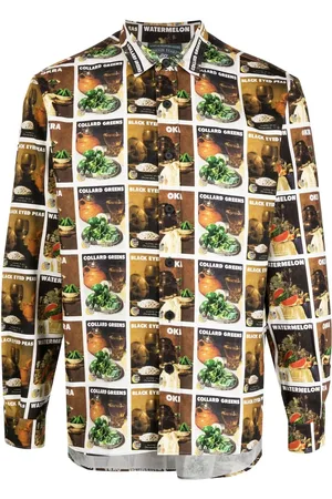 DENIM TEARS Camisa Sky High Farm estampada