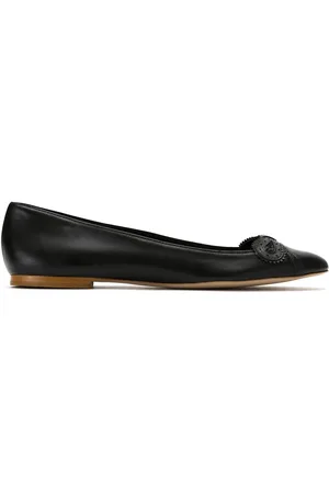 Sarah Chofakian Leather ballerinas
