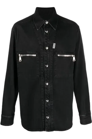 Balmain Camisa con bolsillo con cierre