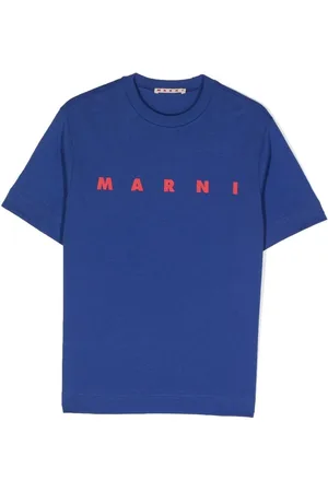 Marni Playera con logo estampado