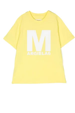 Maison Margiela Playera con logo estampado