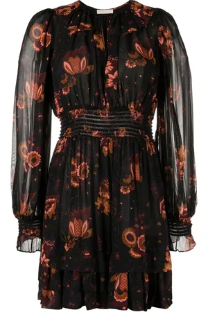 ULLA JOHNSON Vestido con estampado floral