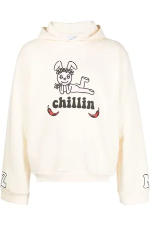 Natasha Zinko Hoodie Chillin con estampado gráfico