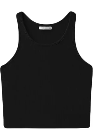 JOHN ELLIOTT Top Gemini Rib Cropped