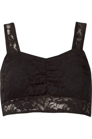 AMIR SLAMA Playera con capa estilo brasier