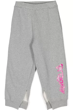 Maison Margiela Pants con logo estampado