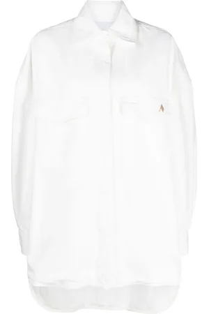 The Attico Sobrecamisa con logo bordado