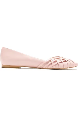 Sarah Chofakian Victoria leather ballerina shoes