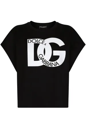 Dolce & Gabbana Playera con logo estampado