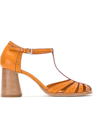 Sarah Chofakian Zapatillas con tacón grueso