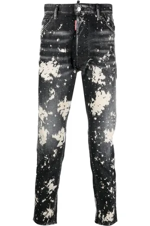 Dsquared2 Jeans con estampado de salpicadura de pintura