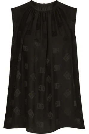 Dolce & Gabbana Blusa de seda sin mangas