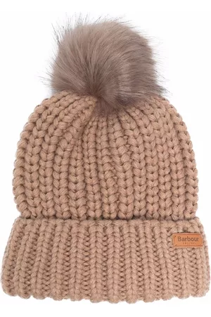 Barbour Mujer Gorros - Gorro en intarsia con pompón