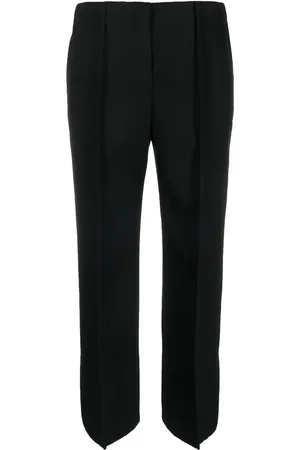Jil Sander Pantalones capri anchos