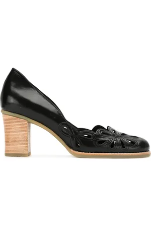 Sarah Chofakian Zapatillas con detalles de abertura