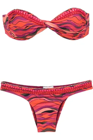 AMIR SLAMA Printed sleeveless top